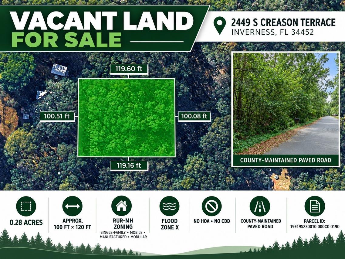 2449 S Creason Ter., Inverness, FL 34452