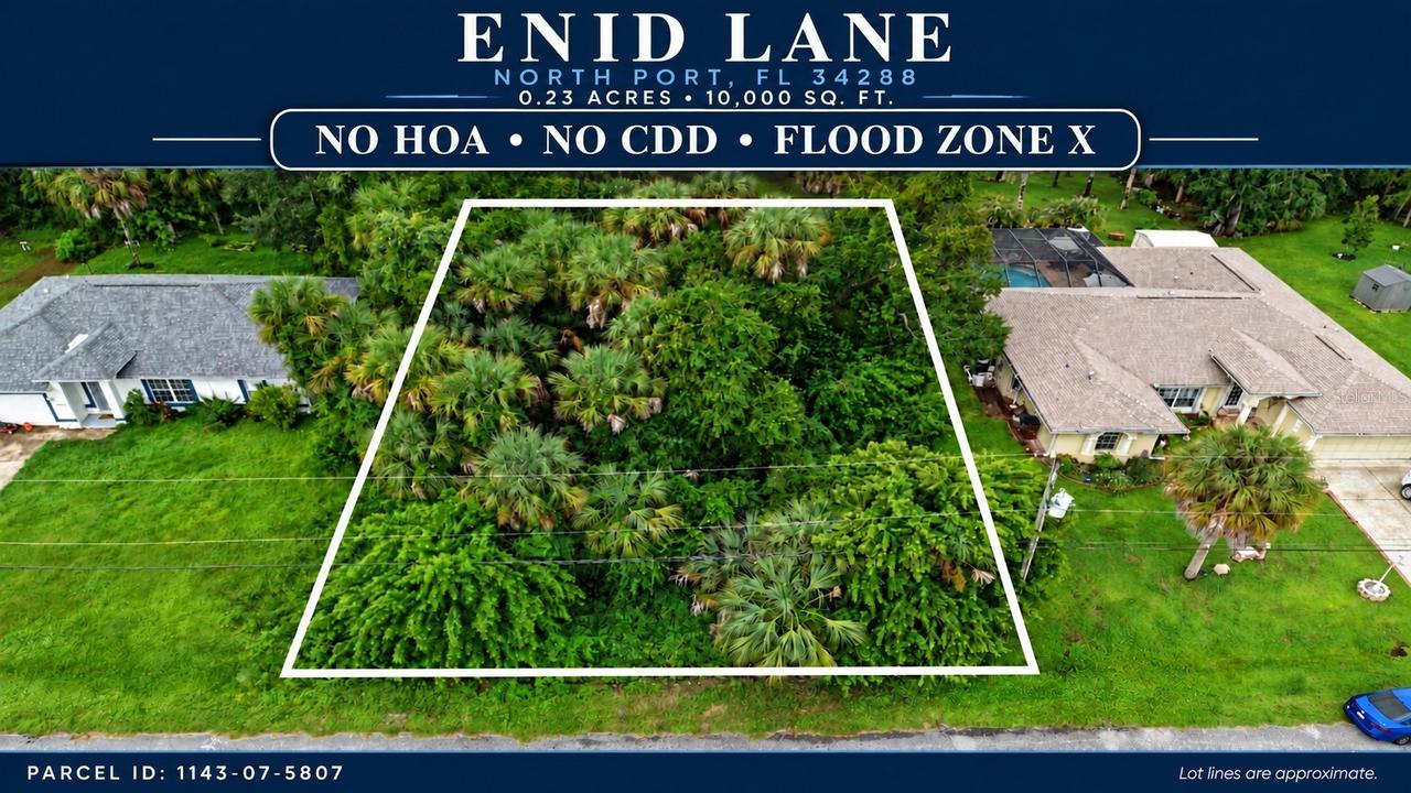 Enid Ln., North Port, FL 34288