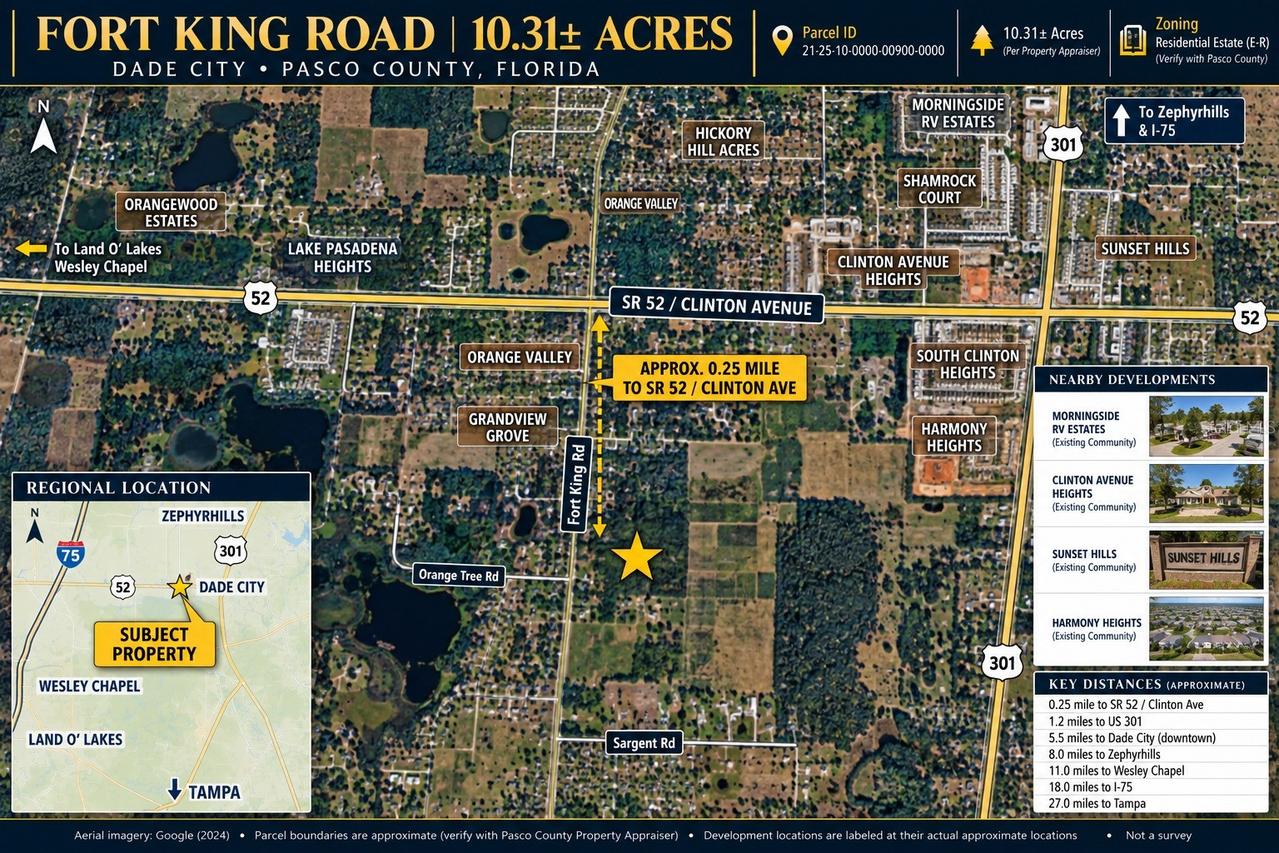 Fort King Rd Rd., Dade City, FL 33525