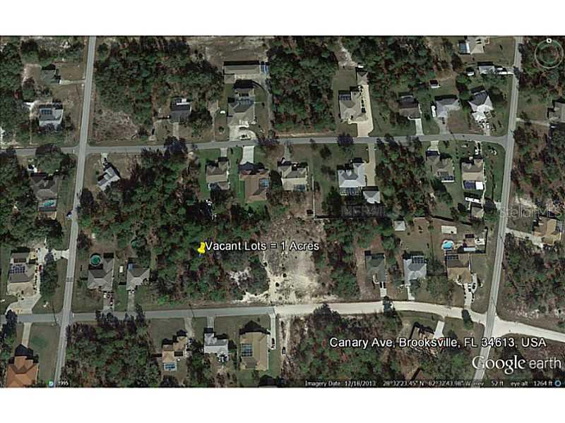Canary Ave., Weeki Wachee, FL 34613
