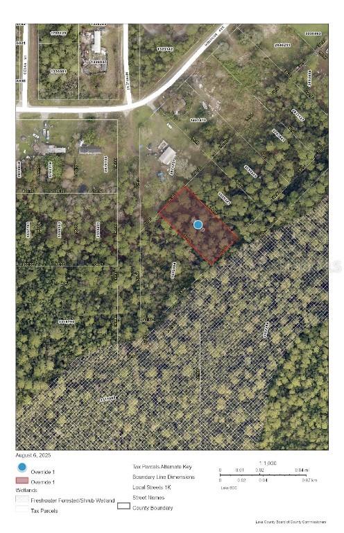 Raccoon St., Paisley, FL 32767