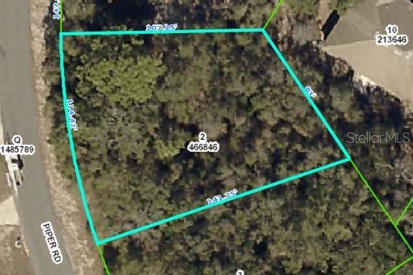Lot 2 Piper Rd., Spring Hill, FL 34606