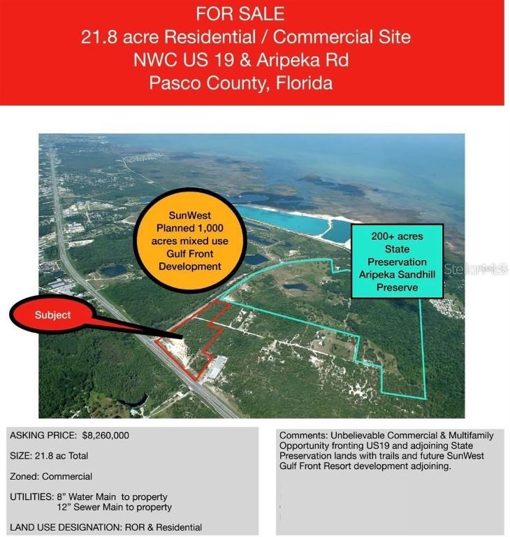 Hwy 19, Hudson, FL 34667