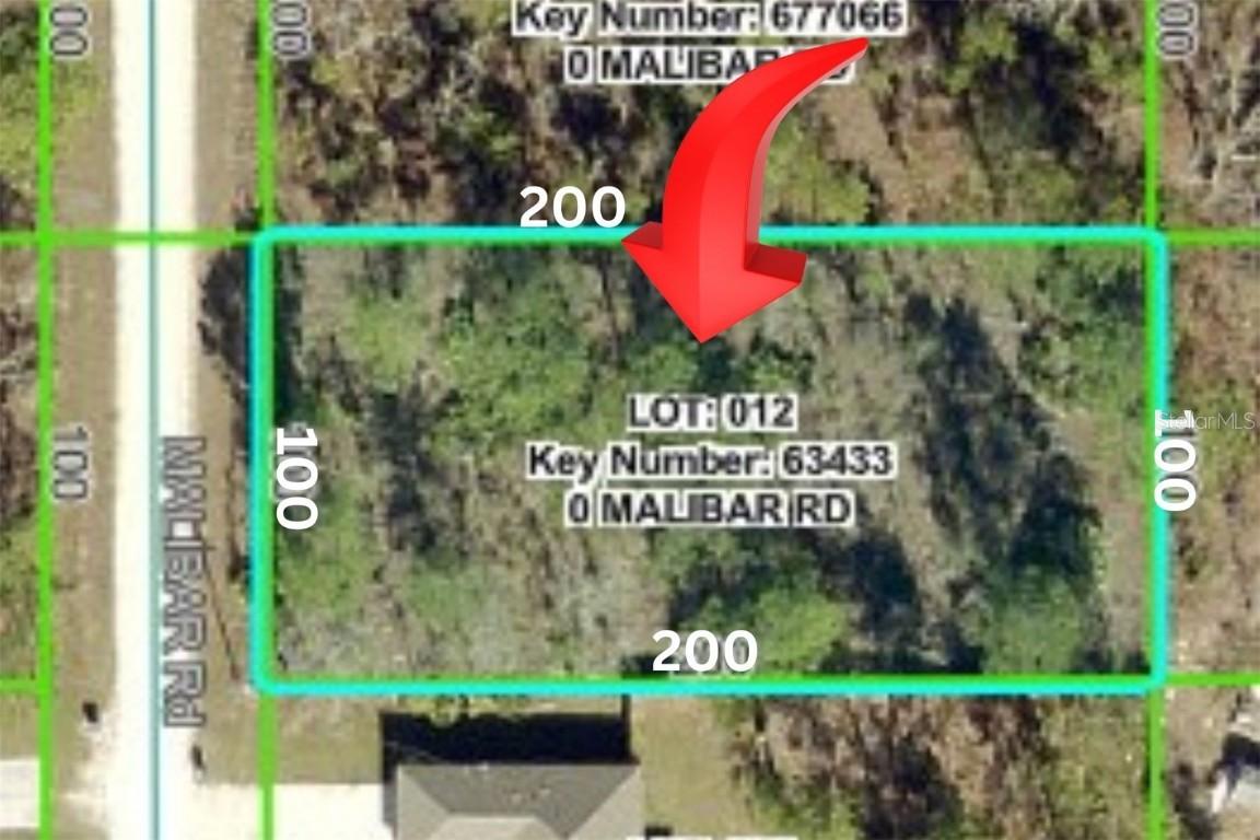 LOT 12 Malibar Rd., Weeki Wachee, FL 34614
