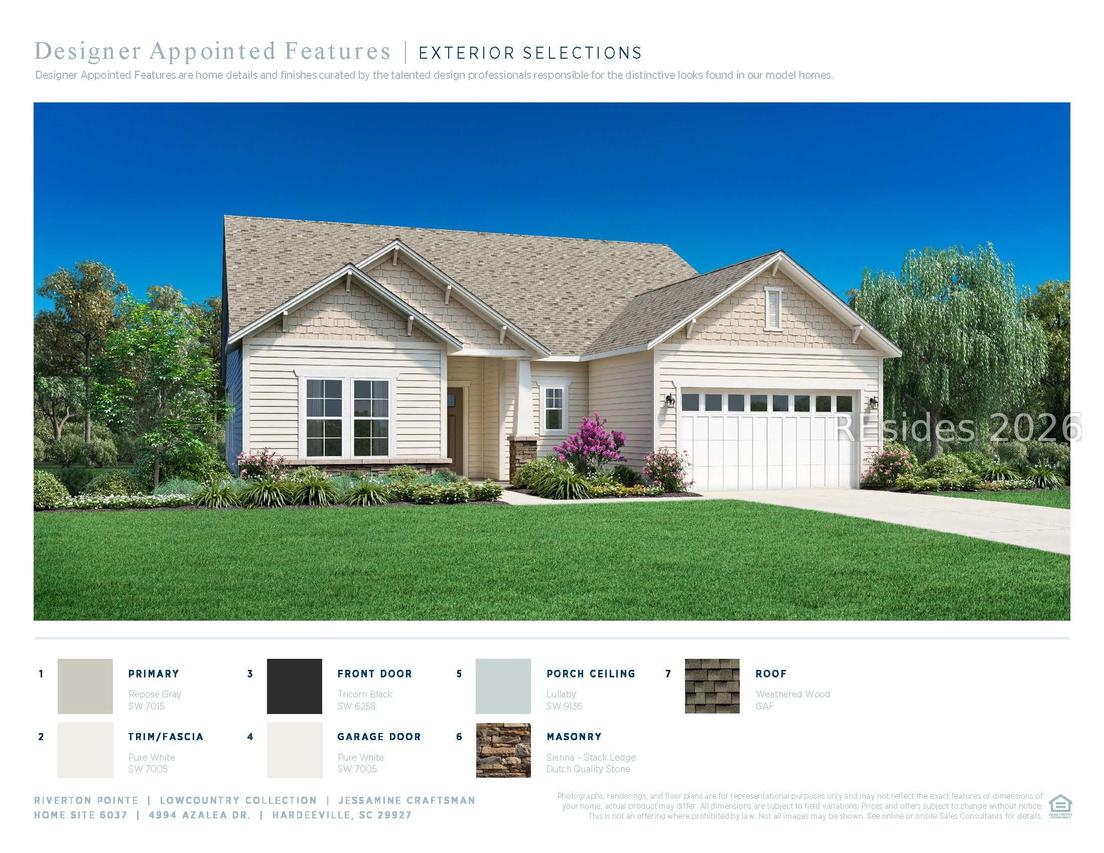 4994 Azalea Dr., Hardeeville, SC 29927