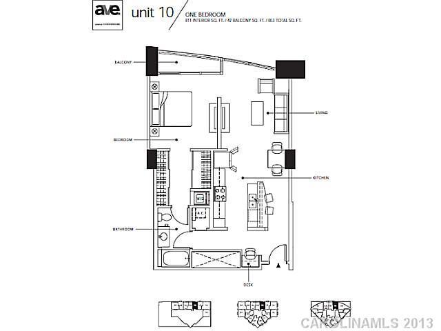 210 N Church St. #1010, Charlotte, NC 28202