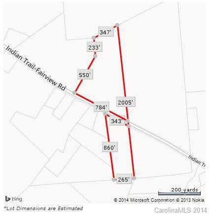 15.97 acres Fairview Rd Fairview Rd., Indian Trail, NC 28079