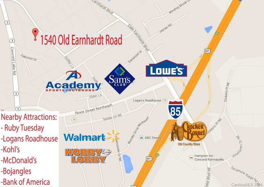 1460 & 1540 Old Earnhardt Rd., Kannapolis, NC 28083
