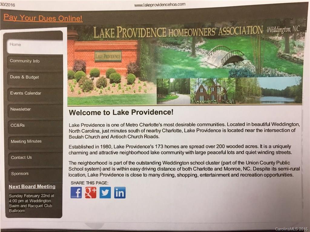 000 Greenhurst Ln., Weddington, NC 28104