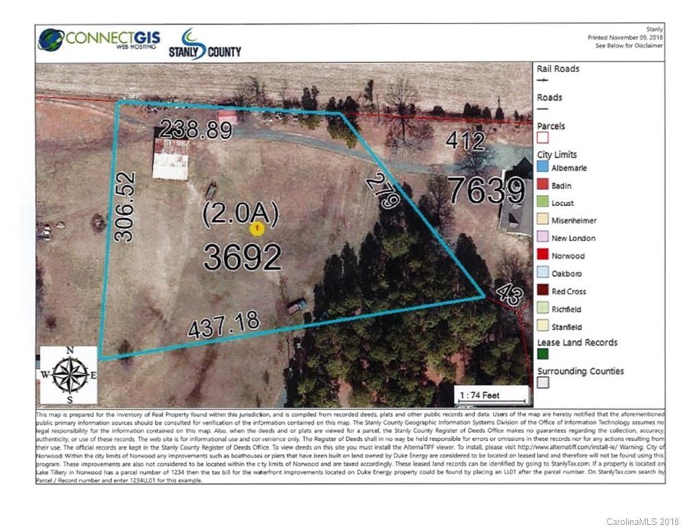 VAC Efird Rd., Albemarle, NC 28001