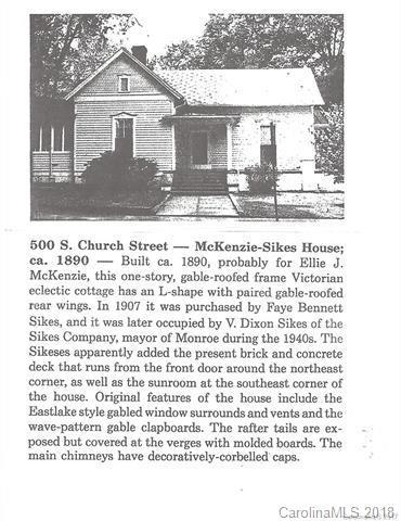 500 Church St., Monroe, NC 28112
