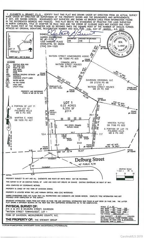 314 Delburg St., Davidson, NC 28036