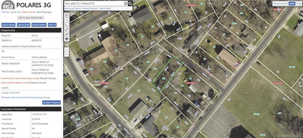 0000 Jakes Ln., Charlotte, NC 28208