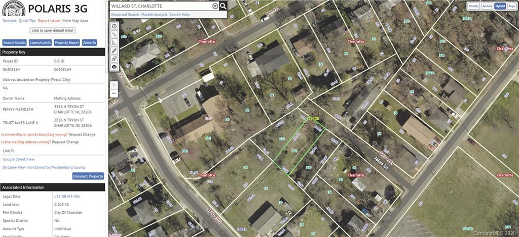 0000 Jakes Ln., Charlotte, NC 28208