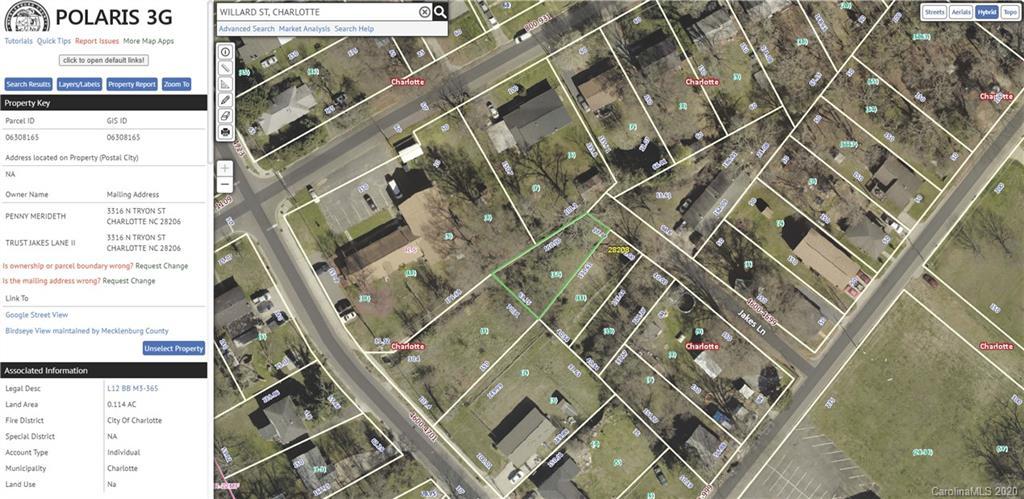 0000 Jakes Ln., Charlotte, NC 28208