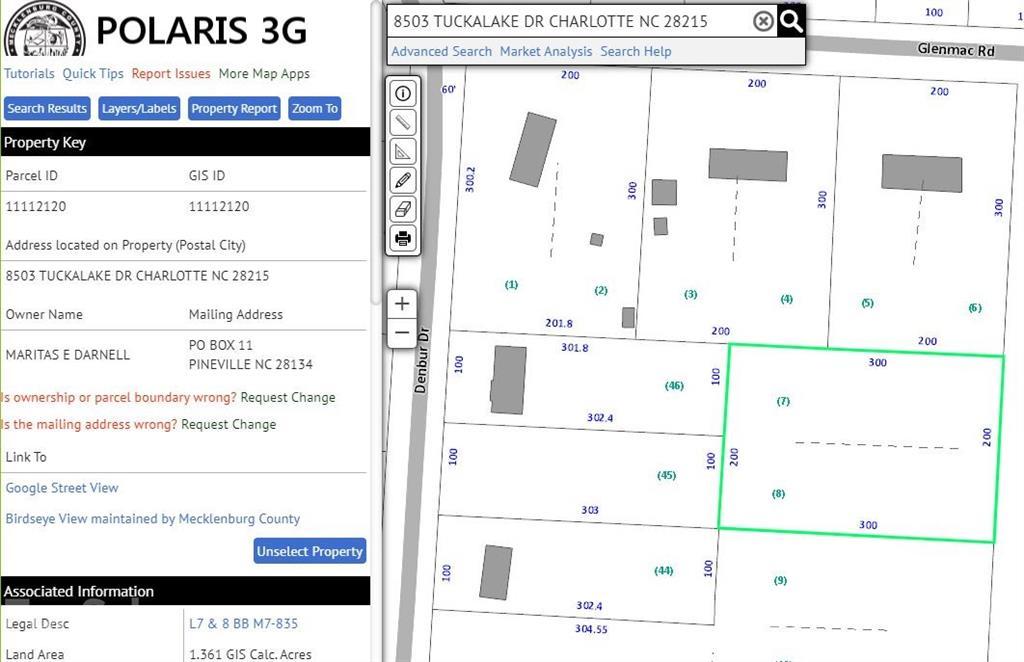 8503 Tuckalake Dr., Charlotte, NC 28215