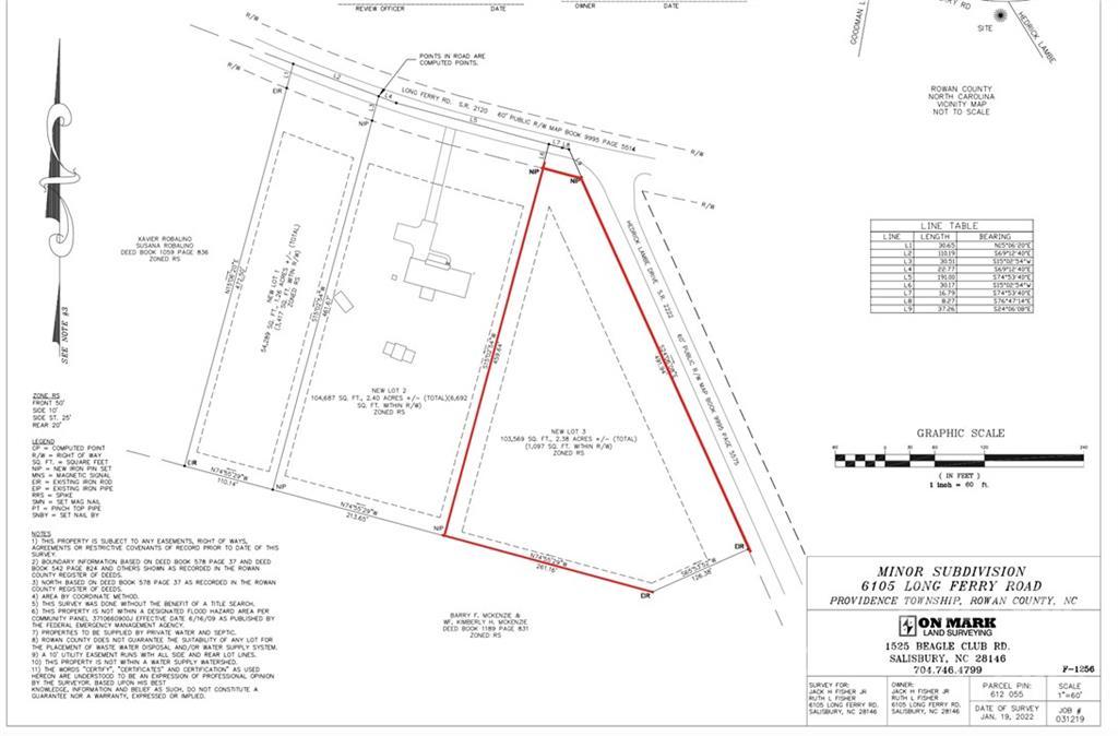 Hedrick Lambe Dr., Salisbury, NC 28146