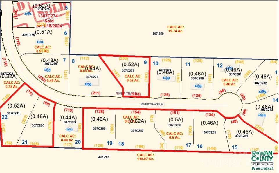 1207 + River Trace Ln. #9,15-19,21&21, Salisbury, NC 28144