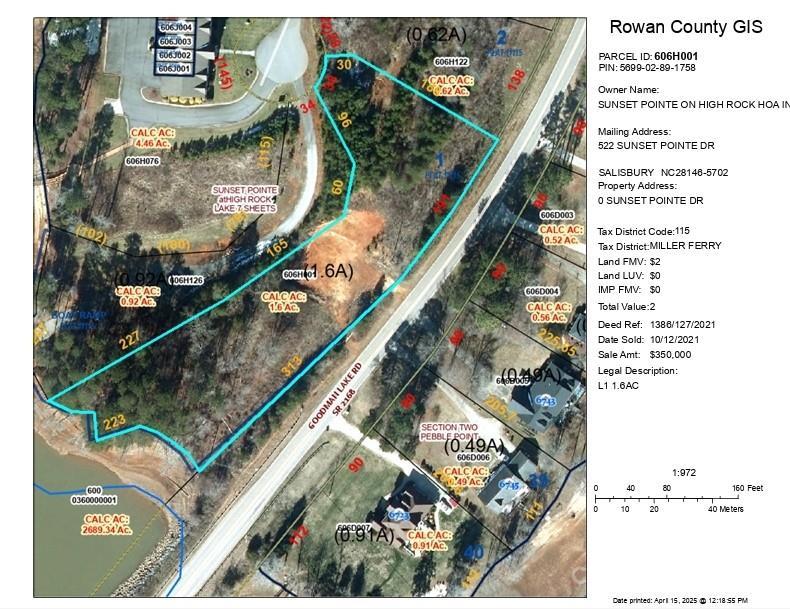2005 Marina Pointe Rd., Salisbury, NC 28146
