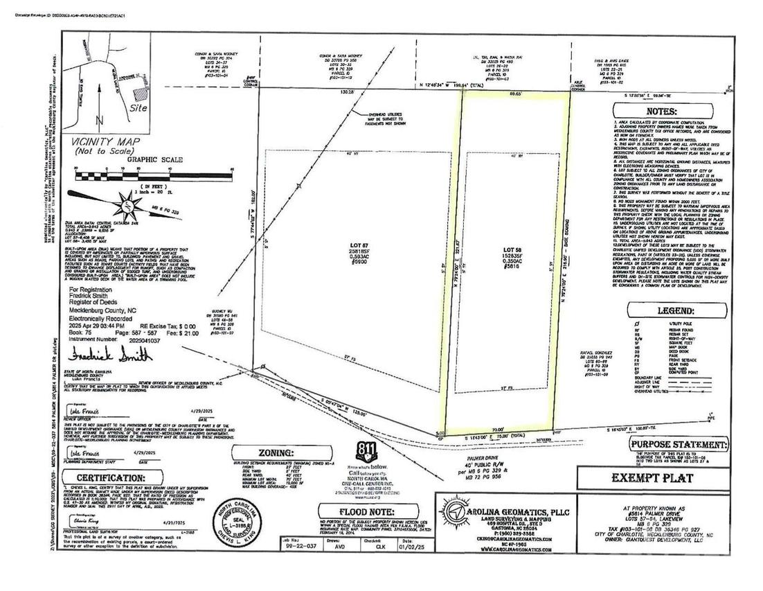 5816 Palmer Dr., Charlotte, NC 28212