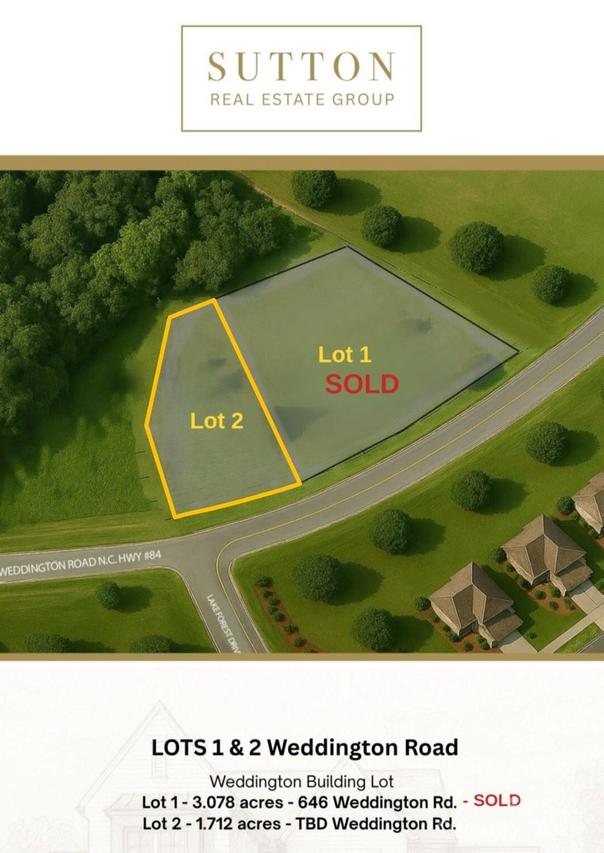 Weddington Rd., Weddington, NC 28104