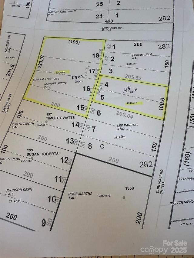Stirewalt Rd., China Grove, NC 28023