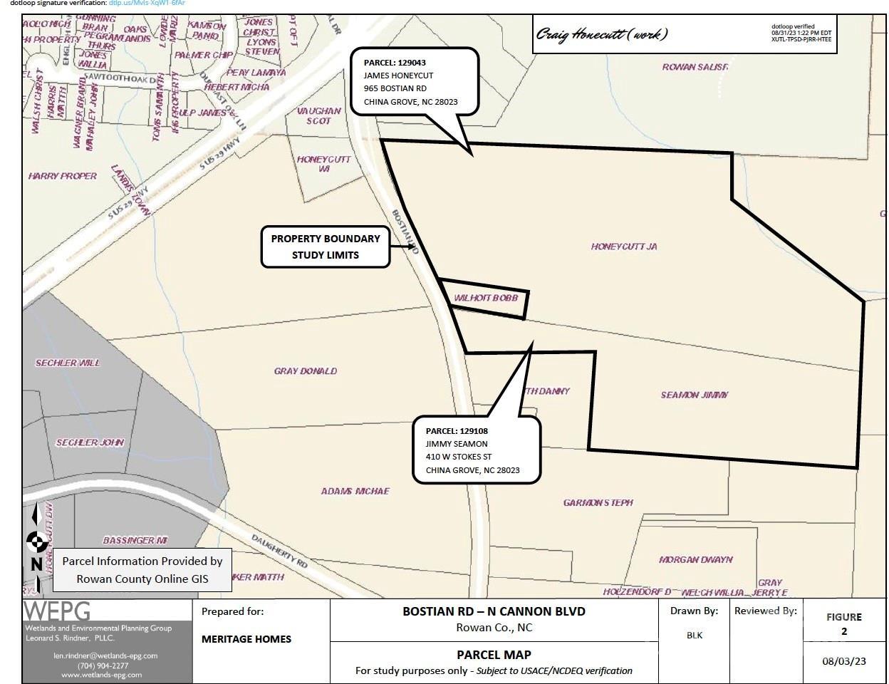 Bostian Rd., China Grove, NC 28023
