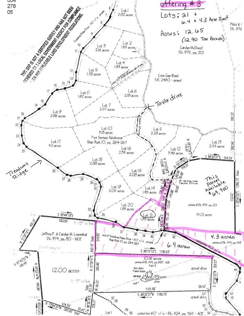 000 Cove Gap Rd. #Offering #3, Moravian Falls, NC 28654