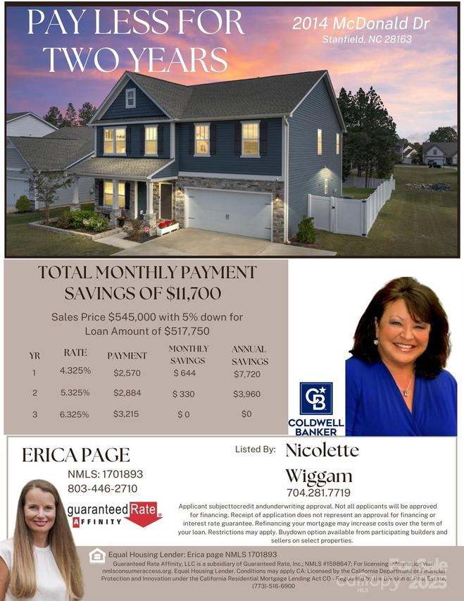 2014 Mcdonald Dr., Stanfield, NC 28163