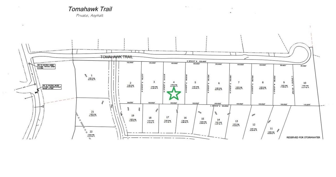 Lot 4 Tomahawk Tr. #4, Hendersonville, NC 28739