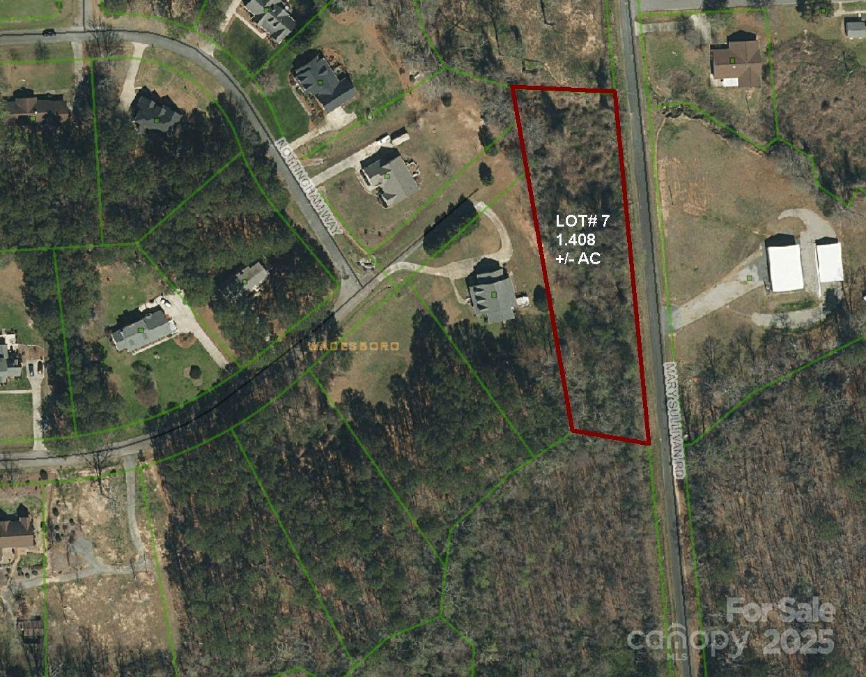 TBD Mary Sullivan Rd., Wadesboro, NC 28170