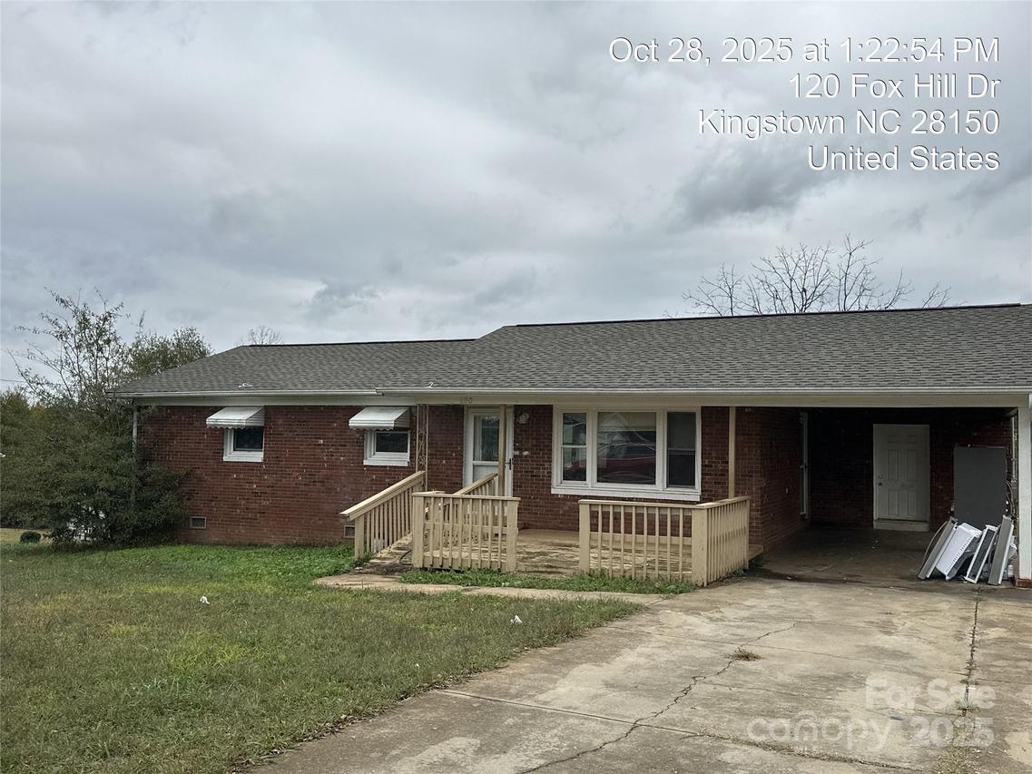 120 Foxhill Dr., Kingstown, NC 28150