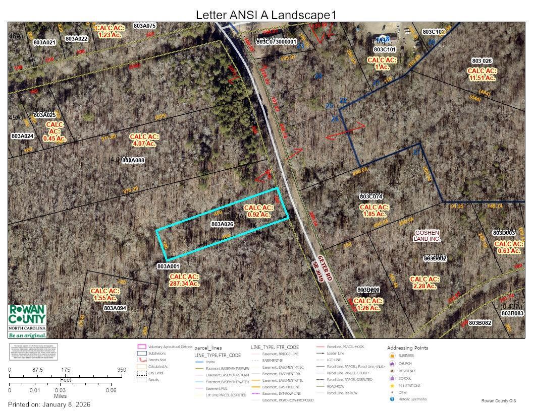 Geter Rd., Woodleaf, NC 27054