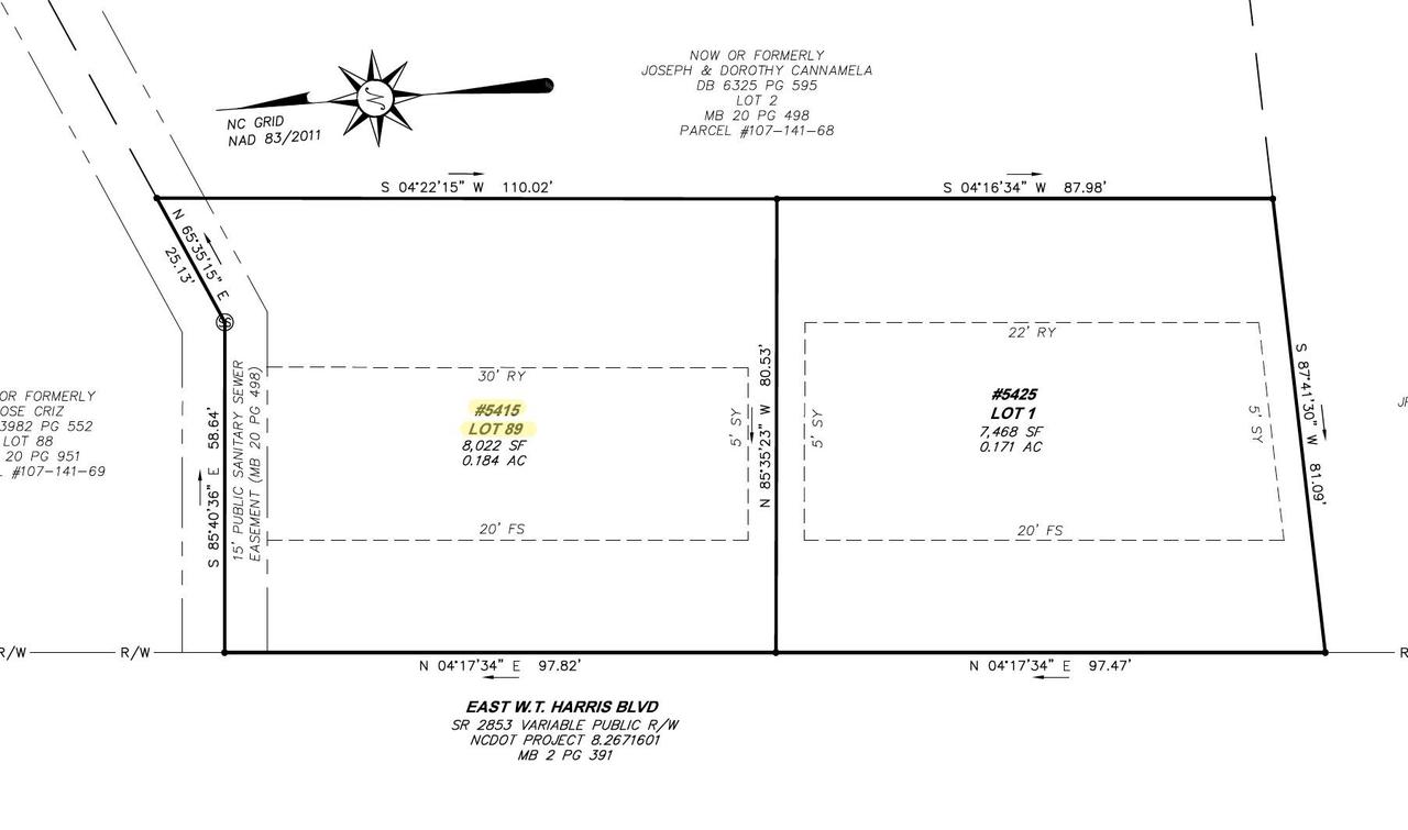 5415 E W T Harris Blvd., Charlotte, NC 28214