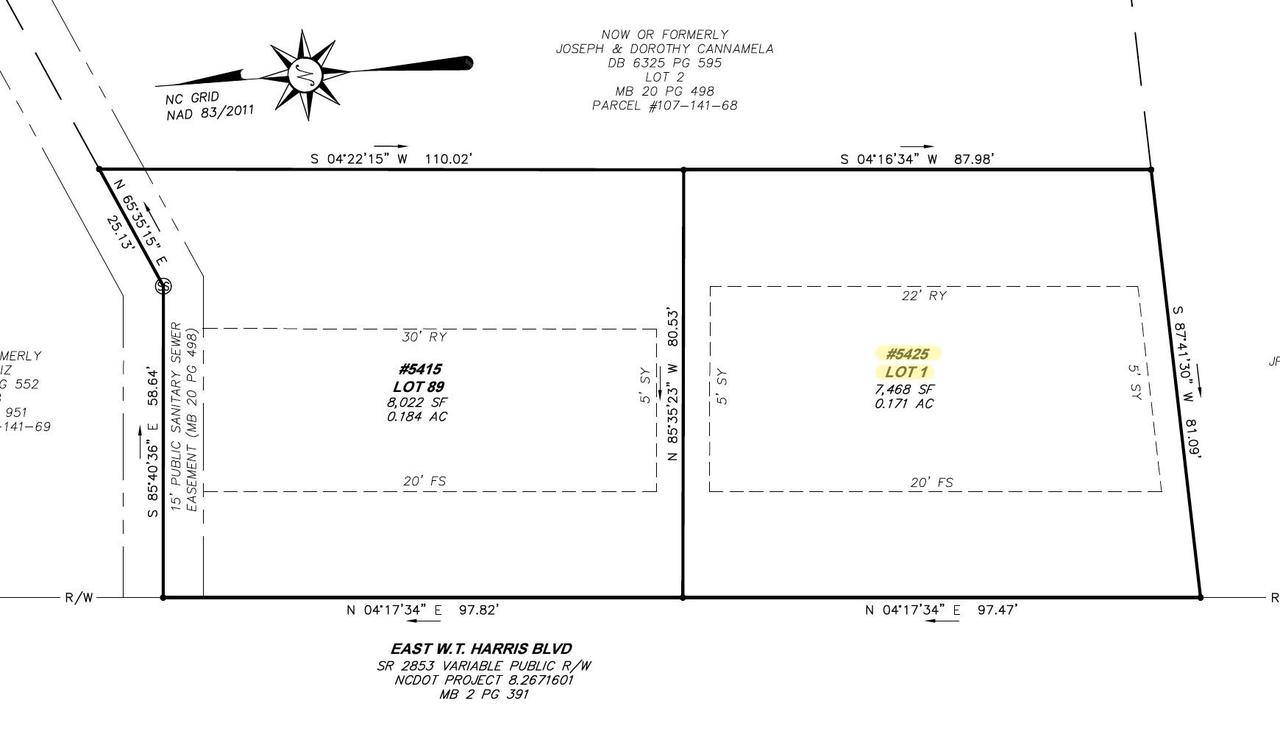 5425 E W T Harris Blvd., Charlotte, NC 28215