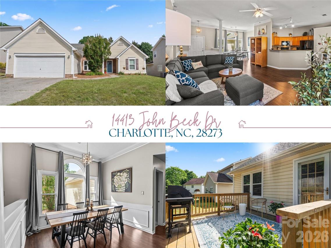 14413 John Beck Dr., Charlotte, NC 28273