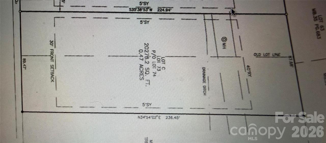 3824 Oakwood Rd. #lot c/73 p/o74, Charlotte, NC 28269