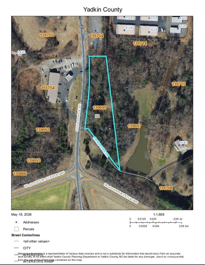 1421 Speer Bridge Rd., Yadkinville, NC 27055