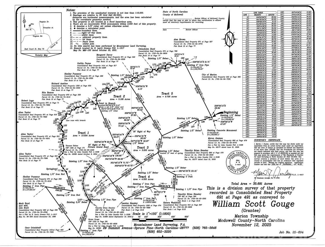 Tract 3 Hill Rd., Marion, NC 28752
