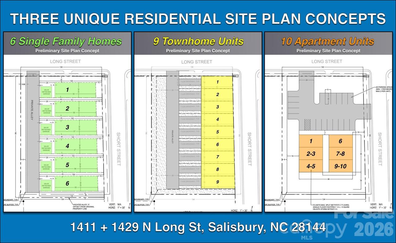 1411-1429 N Long St., Salisbury, NC 28144