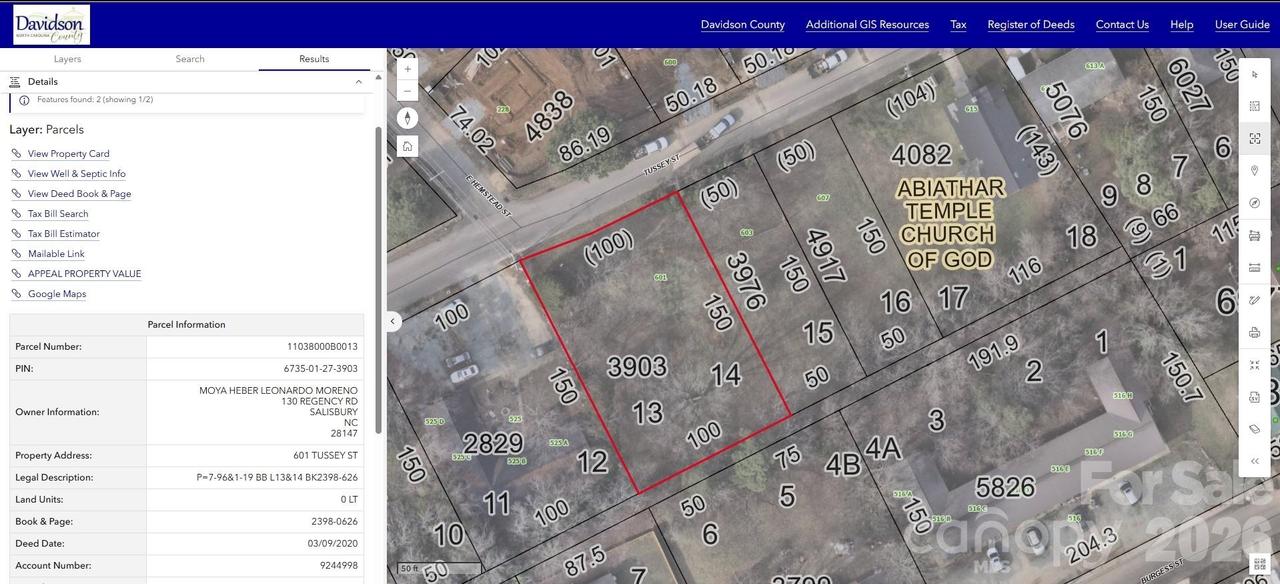 601 Tussey St., Lexington, NC 27292