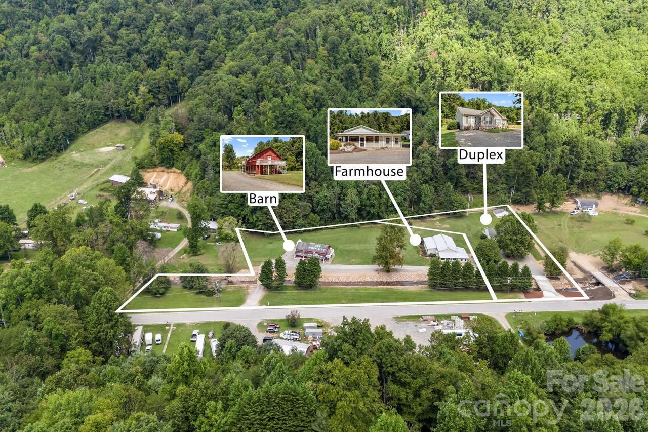 632 and 656 N Fork Rd., Barnardsville, NC 28709