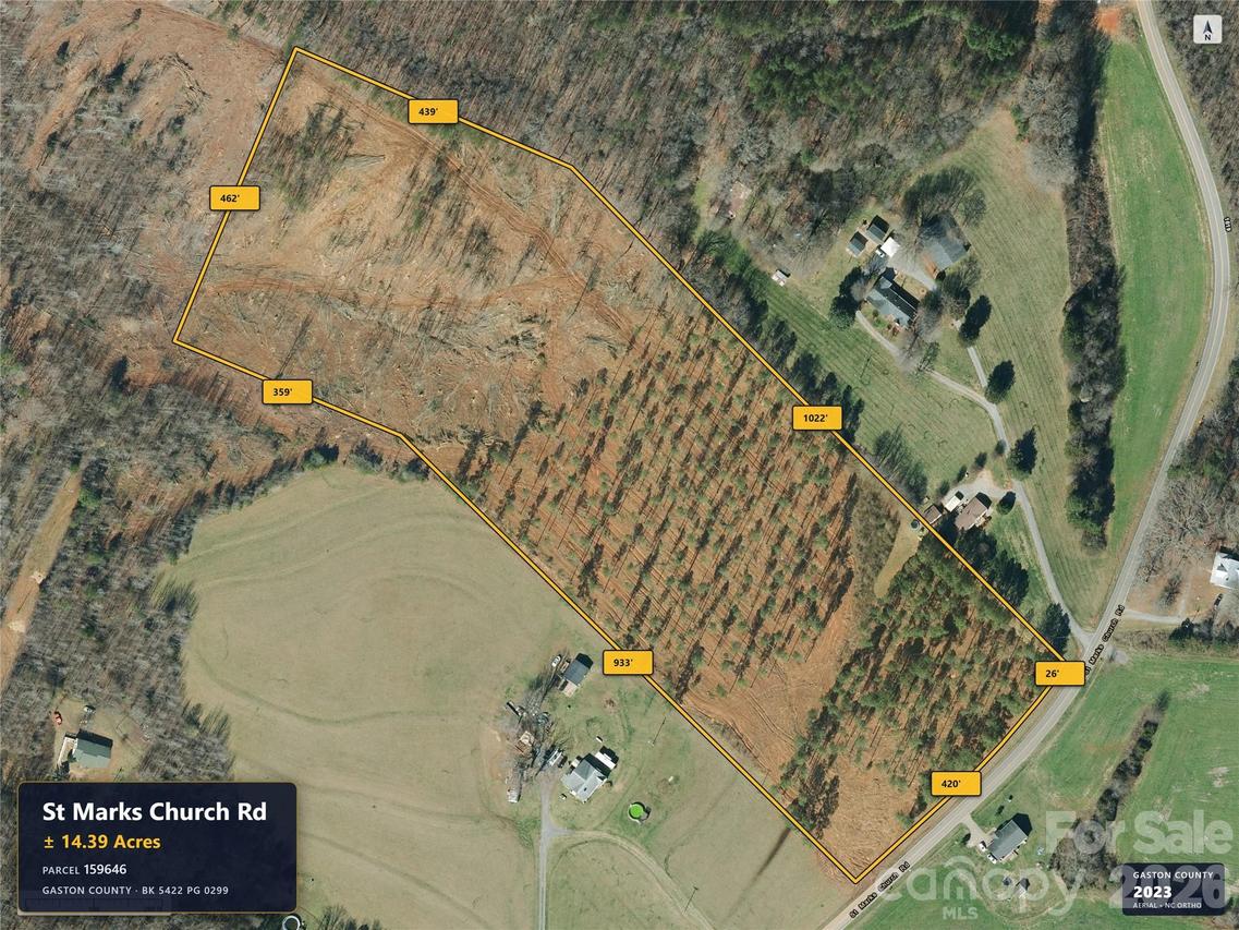 St Marks Church Rd., Crouse, NC 28033