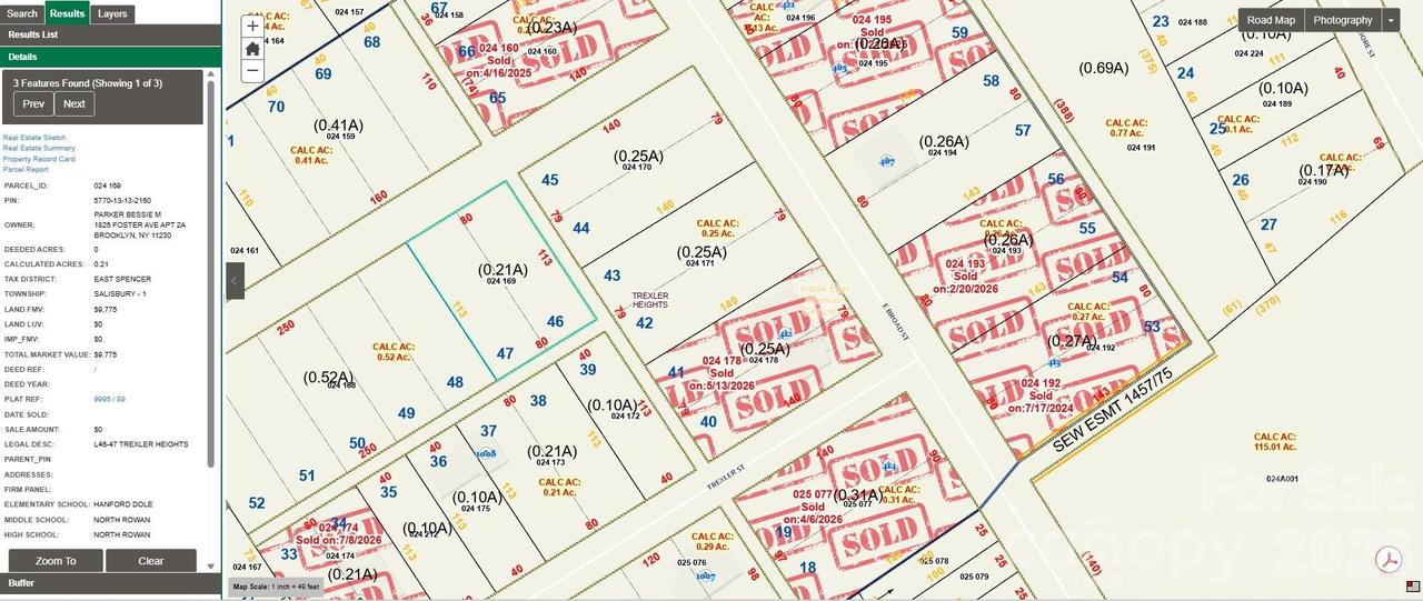 Trexler St., East Spencer, NC 28144