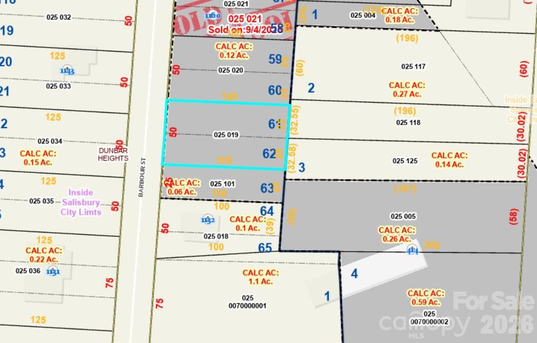 Barbour St., Salisbury, NC 28144