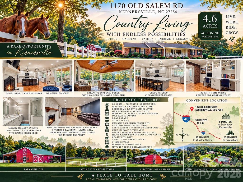1170 Old Salem Rd., Kernersville, NC 27284