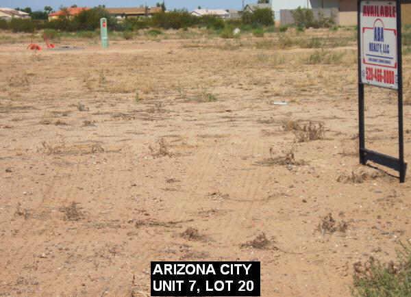 16026 S Hillcrest Rd. #20, Arizona City, AZ 85223