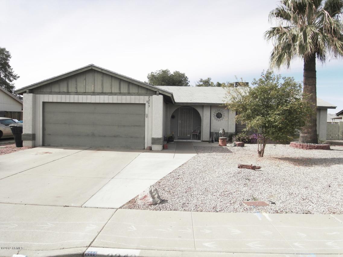 2243 W Plata Ave., Mesa, AZ 85202
