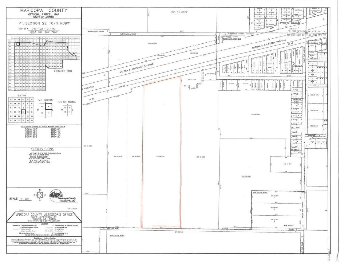 xxx HWY 60 Hwy 60 #M & B, Aguila, AZ 85320