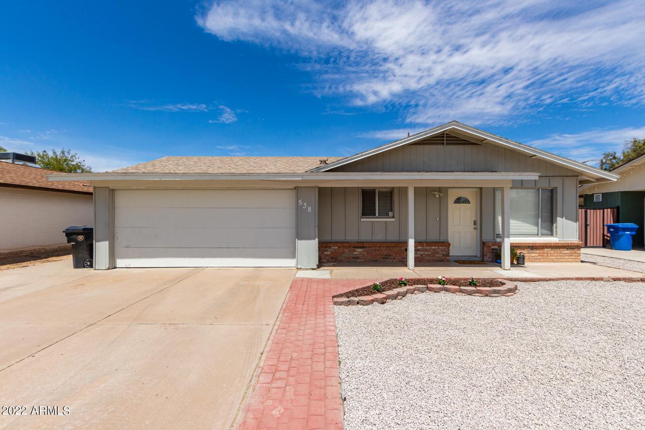 538 W Del Oro Ave., Mesa, AZ 85210